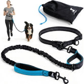 SparklyPets hands-free leash waist belt assembly shows secure setup for walks