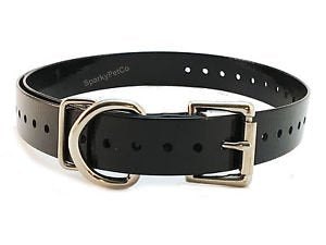 Sparky Pet Co replacement strap for Garmin collar close-up, durable for training.