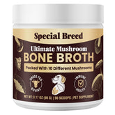 Special Breed beef bone broth for dogs powder pour, rich protein for daily meals