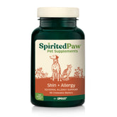 Spirited Paw Skin + Allergy wafer packaging for easy daily use in dogs and cats