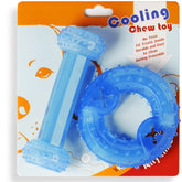 SPOFLY freezable puppy teething ring for cooling relief of gums.