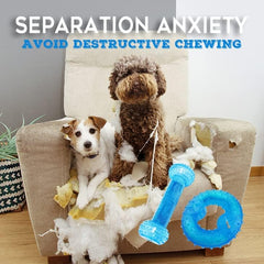 SPOFLY treat-dispensing toy keeps puppies engaged with rewards