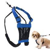Sporn No Pull Harness showing front chest elastic mesh for gentle redirect and comfort.
