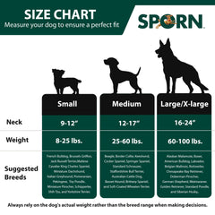Sporn No Pull Harness D-ring and buckles for reliable leash attachment.