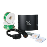 SportDOG Contain + Train system wire installation showing boundary setup for one dog