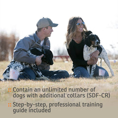 Waterproof SportDOG collar designed to withstand outdoor use
