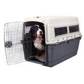 SportPet Designs airline-compliant XXX-LARGE kennel front view ideal for travel with large dogs