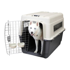 SportPet Designs XXL airline kennel front view for safe travel