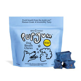 Spot & Tango PupGum packaging view highlighting human-grade ingredients for dogs.