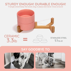SPUNKYJUNKY non-slip base prevents spills on the floor.