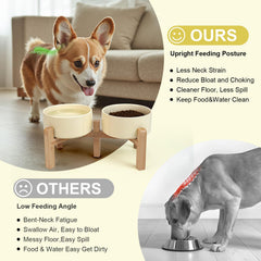SPUNKYJUNKY slip-proof base keeps bowls steady