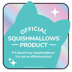 Squishmallows Tatiana Dragon bed bolster detail showcasing plush fabric and non-skid bottom