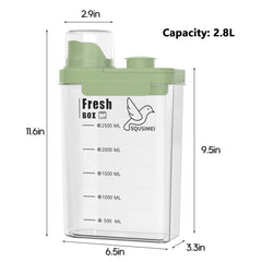 SQUSIMEI container top separation cabin enables desiccant placement for added dryness.
