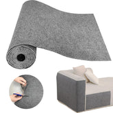 SREBAY Cat Scratch Couch Protector in light grey shields furniture from claws.