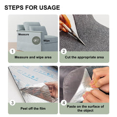 SREBAY cat scratching mat easy to install and clean for busy homes