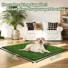 SSRIVER dog grass pad weather resistant surface for indoor and outdoor use