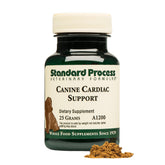 Standard Process Canine Cardiac Support bottle front showing heart health support
