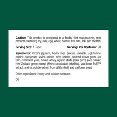 Standard Process Feline Enteric Support tablets shown for convenient digestive support.