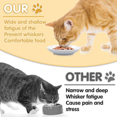 STAOVA paw-pattern bowls add playful charm to daily feeding.
