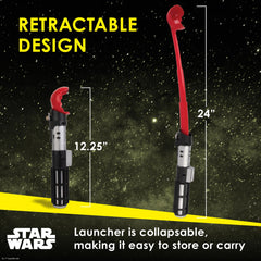 Two Vader-themed tennis balls included for immediate play.