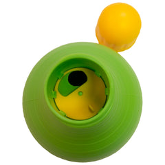 Starmark Bob-a-Lot toy's weighted bottom wobble for engaging play.