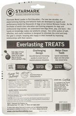 StarMark Everlasting Bacon chews large pack with bacon flavor for rewarding chewing