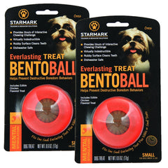 Starmark Everlasting Treat Bento Ball close-up shows chew-friendly design