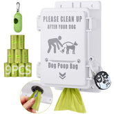 STAYPOT outdoor poop bag dispenser wall mount showcases weatherproof resilience for year-round walks.