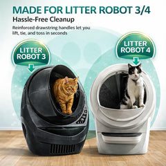 Stazilix Litter Robot 3/4 fit liner demonstrates seamless compatibility.