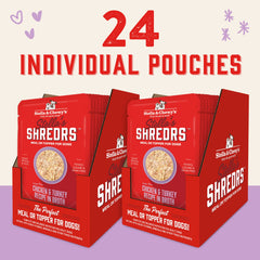 Stella & Chewy's Shredrs pouch ready to serve, ideal for picky eaters