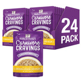 Stella & Chewy's Carnivore Cravings pouch serve showing convenient portions