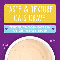 Stella & Chewy's Carnivore Cravings Purrfect Paté close-up texture highlighting smooth paté and aroma.
