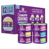 Stella & Chewy's Carnivore Cravings Purrfect Paté variety pack with six flavors for picky eaters.