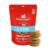 Stella & Chewy's Dandy Lamb patties in a bowl, ideal for picky eaters