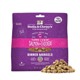 Stella & Chewy's freeze-dried salmon-chicken pack showing premium protein for cats