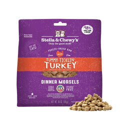 Stella & Chewy's turkey morsels for cats—protein-rich bite-sized nutrition