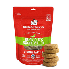 Stella & Chewy's freeze-dried raw patties served in a bowl to entice picky eaters