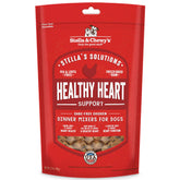 Stella & Chewy's freeze-dried raw dog food bag highlighting heart health.