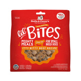 Stella & Chewy's Lil' Bites beef morsels for small breeds, high palatability.