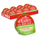 Stella & Chewy's Lil’ Bites Savory Stews in broth, small breeds enjoy protein-rich meal.