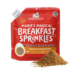 Stella & Chewy's Marie's Breakfast Sprinkles bottle pour for easy topping at breakfast