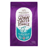 Stella & Chewy's raw-coated kibble bowl closeup showing flavor appeal for picky eaters.