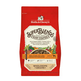Stella & Chewy's SuperBlends raw-coated bag ready for a protein-packed meal.