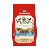Stella & Chewy's SuperBlends whitefish-salmon bag for complete, balanced meals.