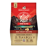 Stella & Chewy's Wild Red dry dog food bag front showing high-protein raw blend.
