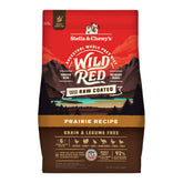 Stella & Chewy's Wild Red bag front showing protein-forward, grain-free formula.