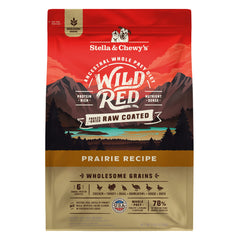 Stella & Chewy's Wild Red dry dog food bag front view for daily meals.