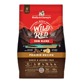 Stella & Chewy's Wild Red kibble coated with freeze-dried raw for picky eaters.