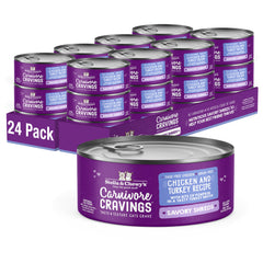 Stella & Chewy's Carnivore Cravings shreds in broth entice picky eaters.