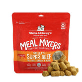 Stella & Chewy's packaging showcases freeze-dried mixers, convenient topper for daily meals.